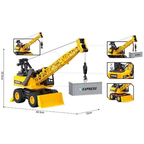 купить Машина Wenyi WY1140A 1:14 Utilaj special Macara (lumini/sunete) в Кишинёве 