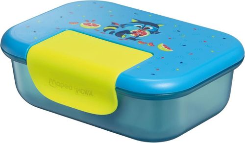 купить Контейнер для хранения пищи Maped 874101 Lunch box Miniz Raton, 900ml, albastru в Кишинёве 