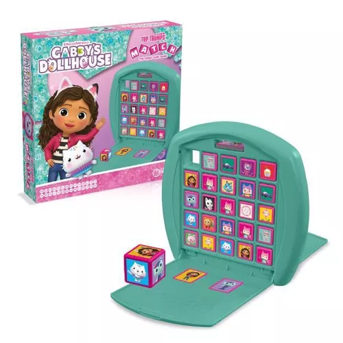 купить Настольная игра Winning Moves WM04252-ML1-6 Top Trumps Match, Casa de păpuși a lui Gabby в Кишинёве 