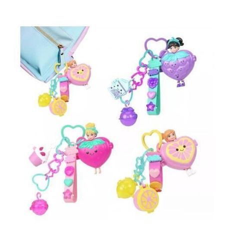 купить Игрушка miscellaneous JKR51 Polly Pocket стильный браслет клубника набор с брелком и куклой в Кишинёве 