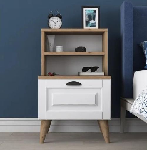 cumpără Noptieră Trendy BD105-2786, Nuc, 45x74x40cm (GTR001563) în Chișinău 