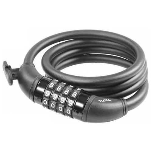 купить Аксессуар для велосипеда Total tools TBK21012 Велосипедный замок противоугонный 10*1200мм в Кишинёве 