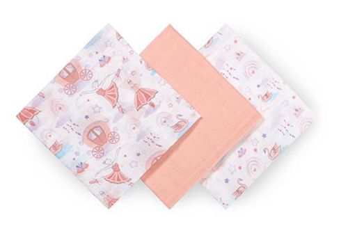 купить Аксессуар для пеленания BabyOno 348/11 Scutece MUSLINA super moale 3 buc. в Кишинёве 