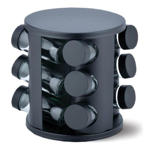 cumpără Accesoriu pentru bucătărie Maestro MR 1725, set pu condimente, Black (12buc) în Chișinău 