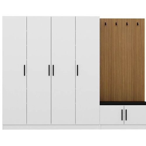cumpără Mobilă pentru antreu Trendy Noe-8291, 270x210x35cm (GTR004016) în Chișinău 