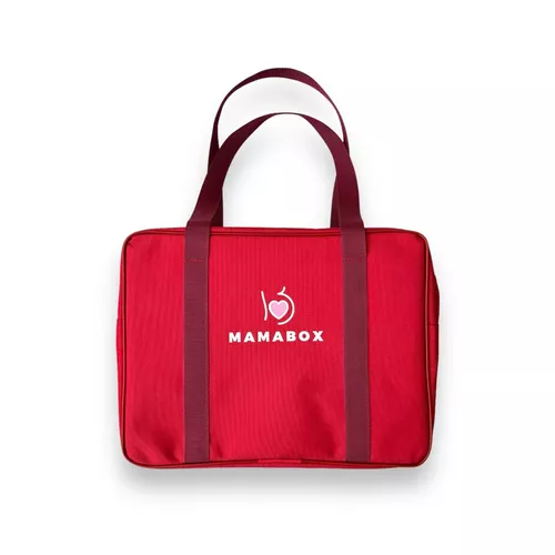 Сумка в роддом Mamabox Red 41x31x20 см 