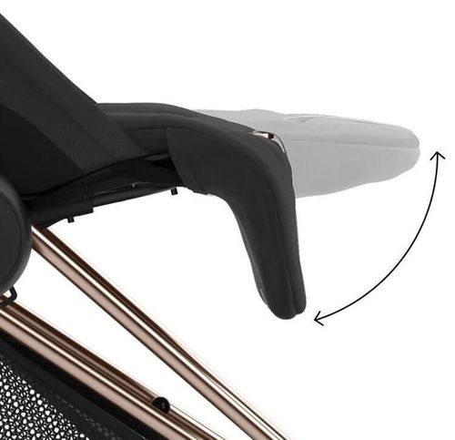 купить Детская коляска Cybex 522005183 Coya Rosegold Cozy Beige в Кишинёве 