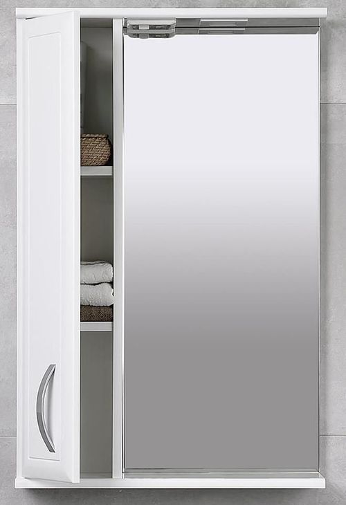 cumpără Oglindă baie Bayro Allure 550x750 левый белое în Chișinău 