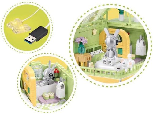 cumpără Set de construcție Sluban P8021 Căsuța de primăvară (1416 elem.) în Chișinău 