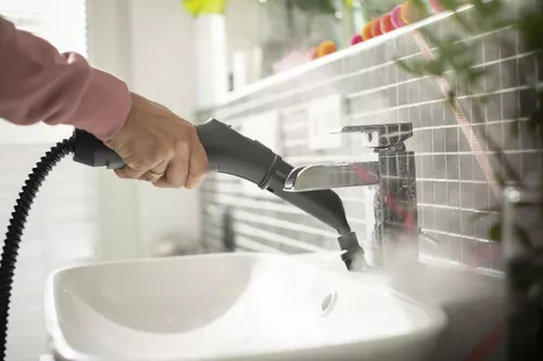 cumpără Aparat de curățat cu aburi Karcher SC 3 EasyFix White (1.513-650.0) + Perii în Chișinău 