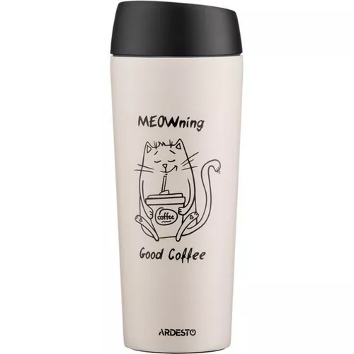 cumpără Cană termos Ardesto AR2645WC Coffee Time Meowning 450ml în Chișinău 