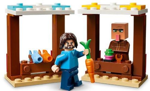 cumpără Set de construcție Lego 21273 Minecraft Atacul asupra satului Gast-Barbol în Chișinău 