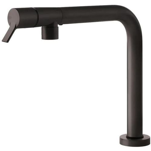 купить Смеситель кухонный Gessi 60071-707 Suggiu Black Metal Brushed PVD в Кишинёве 