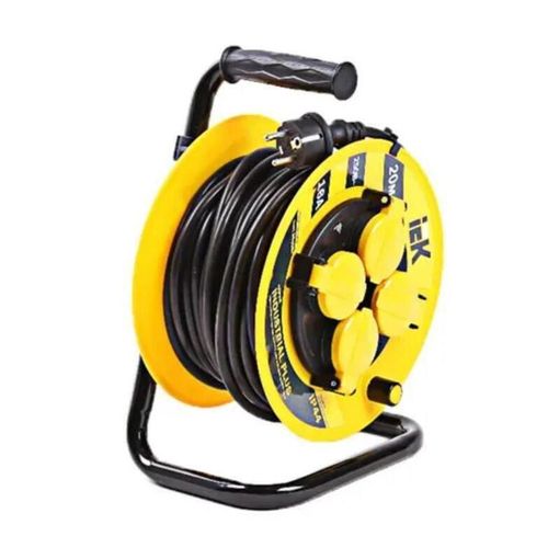 купить Удлинитель электрический IEK УК20 4 locuri 2P+PE/20M 3x1.5 MM2 IP44 Industrial Plus в Кишинёве 