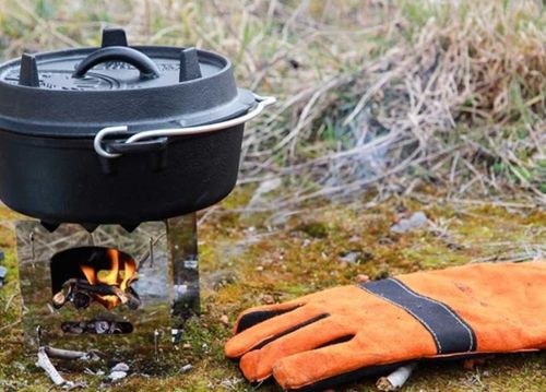 cumpără Produs pentru picnic Petromax PMX-BBQ-GLOVES-XL Manusa din piele (2buc) în Chișinău 