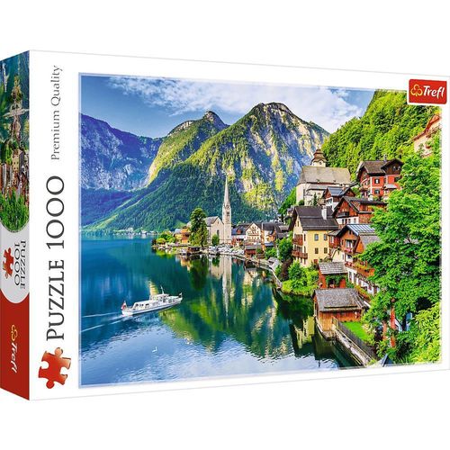 купить Головоломка Trefl 10670 Puzzle 1000 Hallstatt,Austria в Кишинёве 