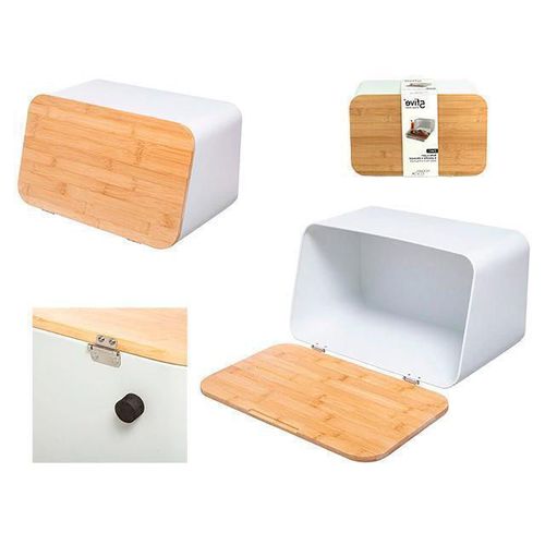 купить Хлебница 5five 50293 Modern color 37x23x22cm белая в Кишинёве 