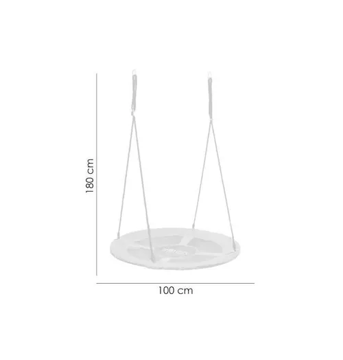 cumpără Leagăn Jumi OH-439887 Balansoar rotund tip cuib verde în Chișinău 