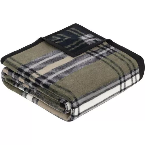cumpără Textile de casă Ibena 3146/780 Jacquard Decke Molde Green/black în Chișinău 