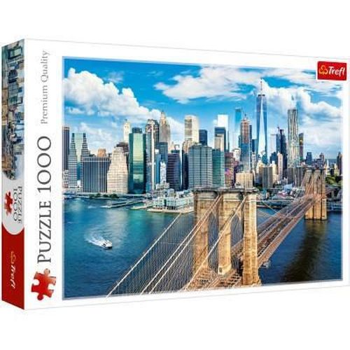 купить Головоломка Trefl 10725 Puzzle 1000 Brooklyn Bridge,New York в Кишинёве 
