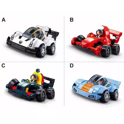 купить Конструктор Sluban B1208 Automobil de raliu, 151-164 piese (în asortiment) в Кишинёве 