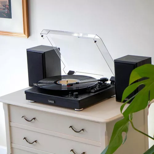 купить Проигрыватель виниловый Lenco LS-101BK в Кишинёве 