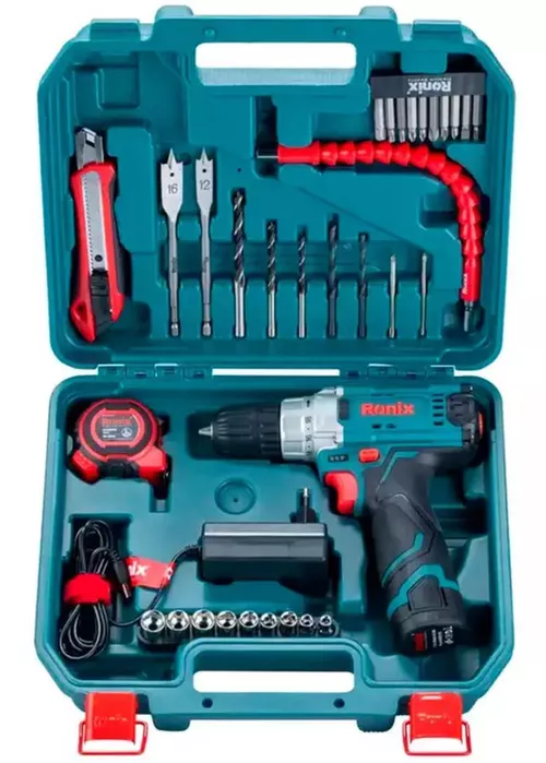 cumpără Șurubelnița Ronix RS-8611 + сверла/биты 12V 1.5Ah în Chișinău 