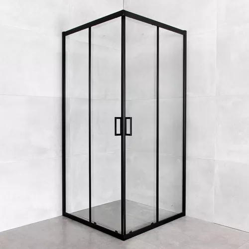 cumpără Cabină de duș Seranit Vision Killa 900x900x1850 6 мм Easy clean черный în Chișinău 