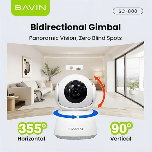cumpără Cameră de supraveghere Bavin SC-800 Home Smart Wi-Fi Camera 3MP în Chișinău 