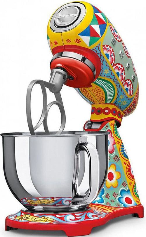 купить Кухонная машина SMEG SMF03DGEU Sicily is my love Collection Dolce&Gabbana в Кишинёве 