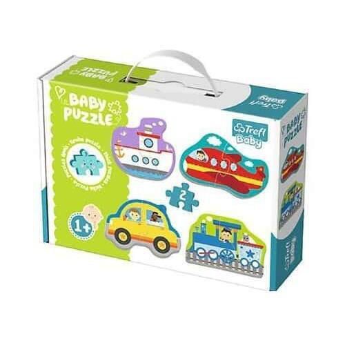 купить Головоломка Trefl 36075 Puzzles - Baby Classic - Transport vehicles в Кишинёве 