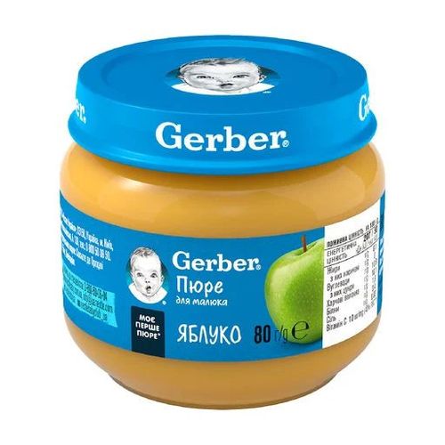 Piure Gerber din mere 80 g 