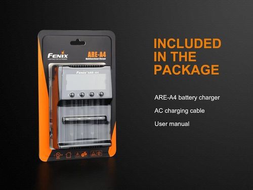 cumpără Încărcător baterie Fenix ARE-A4 Charger（Europe Plug） în Chișinău 