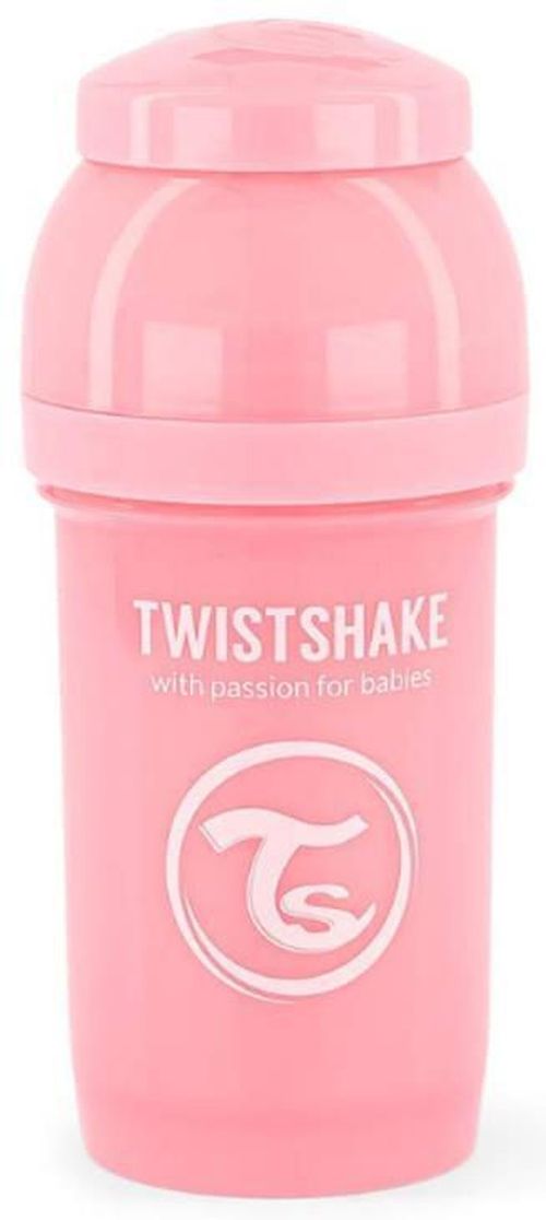 cumpără Cană cu pai U-Grow 78255 Biberon Anti-Colici, Roz Pastel, 260ml, 0+ luni în Chișinău 