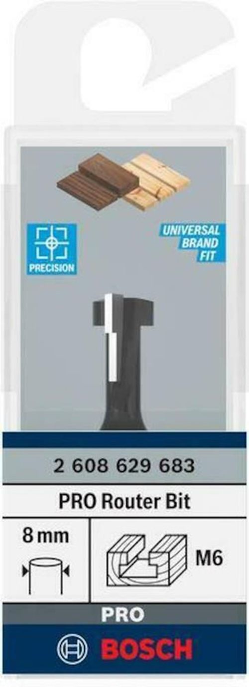 купить Набор головок, бит, насадок Bosch Freza pentru canale in forma de cheie Keyhole Bit M6 (2608629683) в Кишинёве 