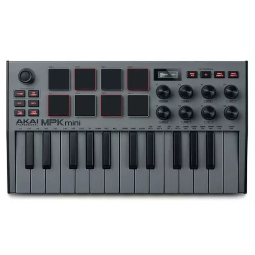 cumpără Claviatură MIDI Akai MPK Mini MK3 Grey în Chișinău 