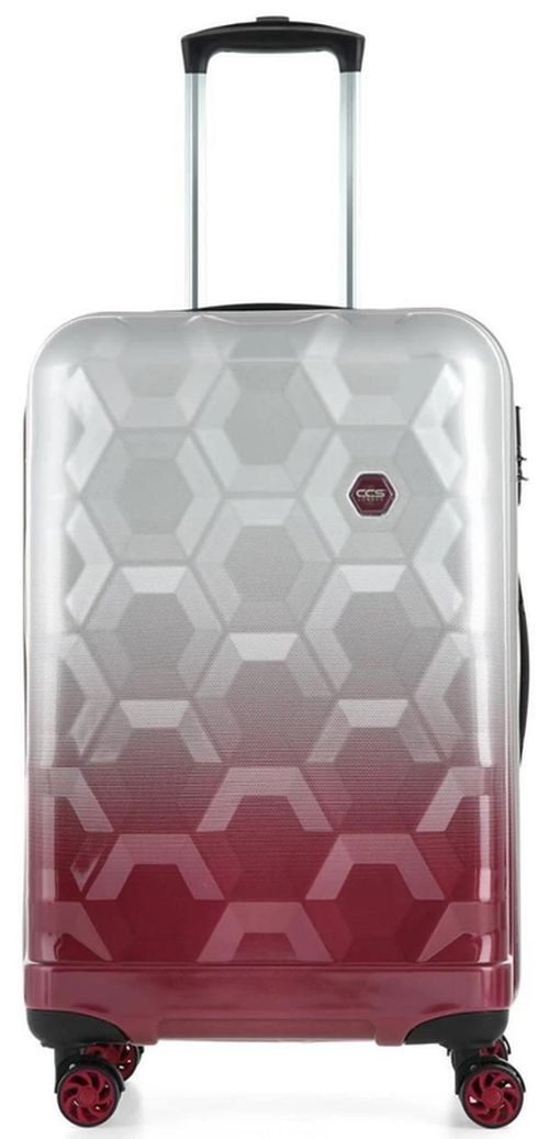 купить Чемодан CCS 5226 Set Grey/Burgundy в Кишинёве 