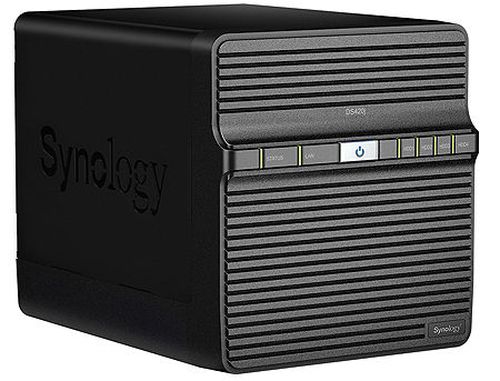 cumpără Synology DiskStation DS420j, 4-bay NAS Server for Personal/Home, CPU QuadCore 1.4GHz, 1GB DDR4, 4 x 3.5" or 2.5" SATA3, 2xUSB 3.0, Gigabit LAN (retelistica NAS pentru HDD/сетевой дисковый накопитель для HDD) în Chișinău 