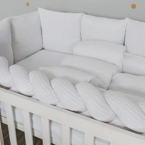 купить Детское постельное белье Veres VR 215.1 Флоренс Белый (6ед.) в Кишинёве 