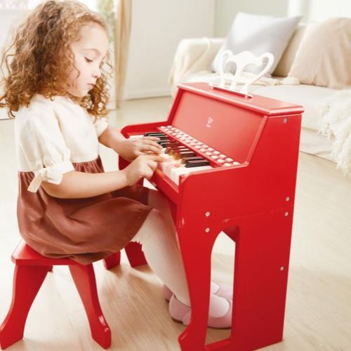 cumpără Jucărie muzicală Hape E0630 Pian electric cu lumini și taburet în Chișinău 