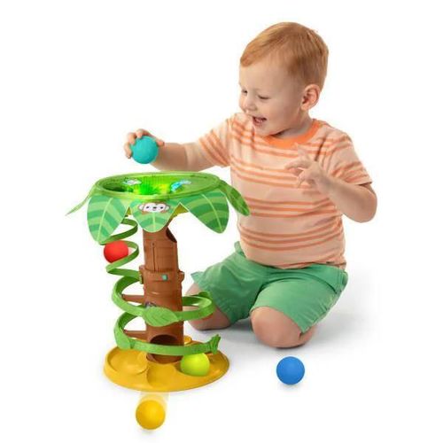 купить Игрушка Bright Starts 16826 Jucarie tropicala Twirl Ball Play Toy в Кишинёве 