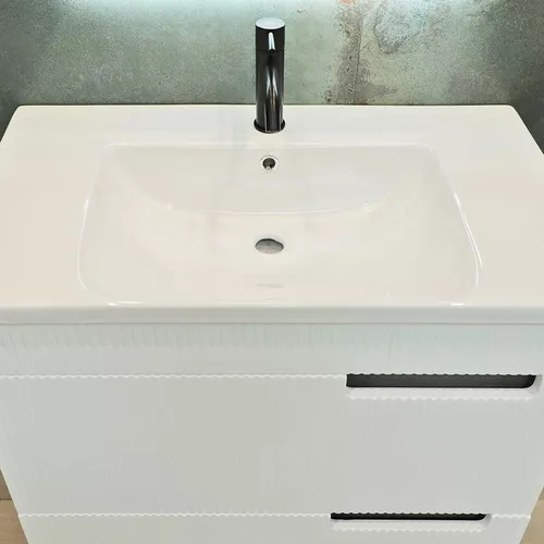 купить Шкаф под умывальник Bayro Positano под умыв. Argo 800 белый мат в Кишинёве 