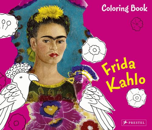 купить Coloring Book Frida Kahlo By Andrea Weibenbach в Кишинёве 
