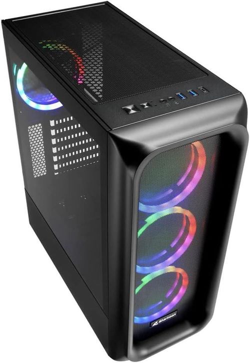 купить Корпус для ПК Sharkoon TK5M RGB ATX Case в Кишинёве 