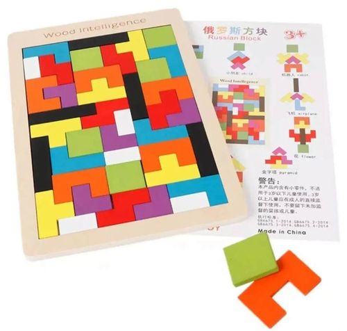 купить Игрушка miscellaneous 10840 Деревянный тетрис 266524 в Кишинёве 