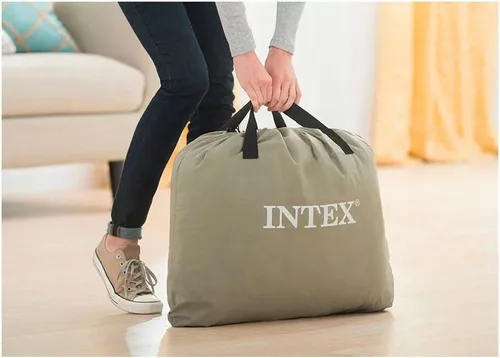 cumpără Saltea gonflabilă Intex 64426 Pat gonflabil “Velur Ultra Plush” 99х191х46 cm cu pompă încorporată 220V, până la 136 kg în Chișinău 