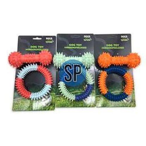 купить Товар для животных Promstore 44977 Игрушки для собак Dogs 2шт кость и кольцо 14X5сm,разных цв в Кишинёве 