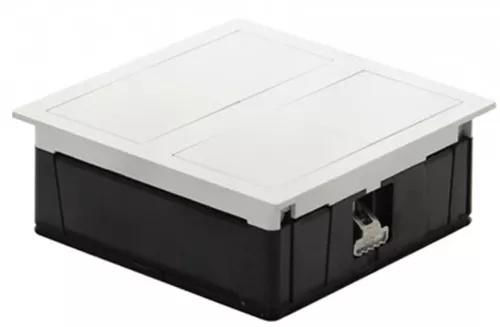 купить Розетка электрическая ASA Plastici 060.15F.00008 Versahit dual 2 sockets F Matt White в Кишинёве 