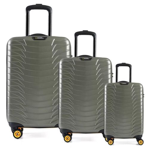 купить Чемодан National Geographic Комплект N-2003 Set Khaki в Кишинёве 