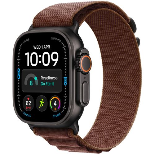 купить Смарт часы Apple Watch Ultra 4 GPS Cellular 49mm Black Titanium Case with Burgundy Alpine Loop L MJC24 в Кишинёве 